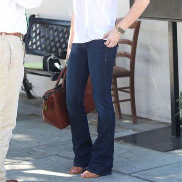 Anthropologie Denim - ANTHROPOLOGIE mini flare boot flap Pocket Jeans- NEW